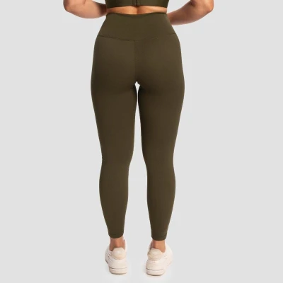 GymBeam Dámské legíny Limitless s vysokým pasem Espresso