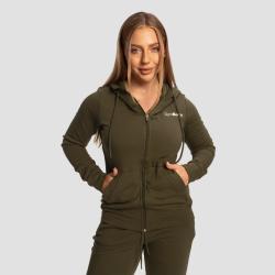 GymBeam Women‘s Limitless Zip Up Hoodie Espresso