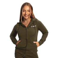 GymBeam Women‘s Limitless Zip Up Hoodie Espresso