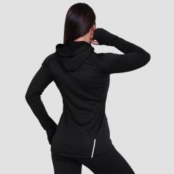 GymBeam Women‘s Pulse 1/2 Zip Running Sweatshirt Black