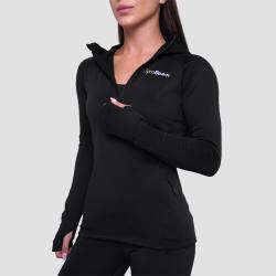 GymBeam Women‘s Pulse 1/2 Zip Running Sweatshirt Black