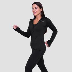 GymBeam Women‘s Pulse 1/2 Zip Running Sweatshirt Black