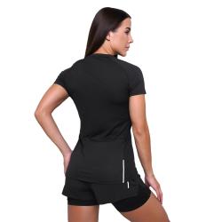 GymBeam Women‘s Pulse Running T-shirt Black