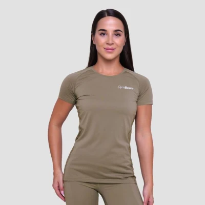 GymBeam Women‘s Pulse Running T-shirt Vetiver GymBeam Women‘s Pulse Running T-shirt Vetiver