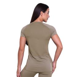 GymBeam Women‘s Pulse Running T-shirt Vetiver