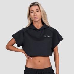 GymBeam Women‘s Relay Cropped Hoodie Black