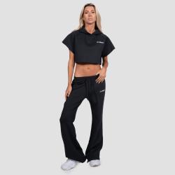 GymBeam Women‘s Relay Cropped Hoodie Black