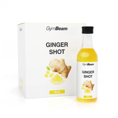 GymBeam Zázvorový shot 9 x 50 ml