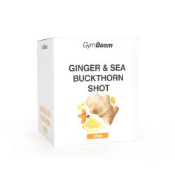 GymBeam Zázvorový shot s rakytníkem 9 x 50 ml