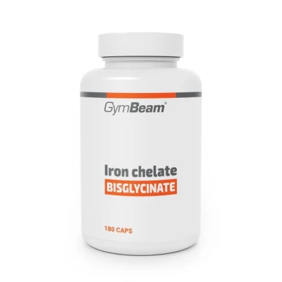 GymBeam Železo chelát 180 kaps.