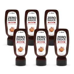 GymBeam ZERO OMÁČKA barbecue 320 ml 6 x 320 ml