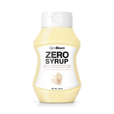 GymBeam ZERO SIRUP bílá čokoláda 350 ml