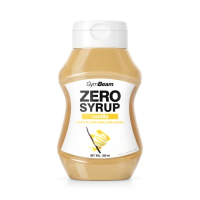 GymBeam ZERO SIRUP vanilka 350 ml