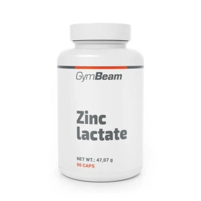 GymBeam Zinc lactate 90 kaps. GymBeam Zinc lactate 90 kaps.