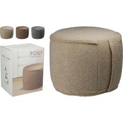 H S Collection H S Collection Nafukovací taburet béžová