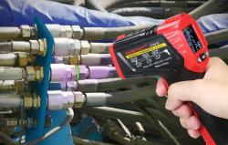 Habotest Digitální laserový pyrometr HT651D, měřič vlhkosti