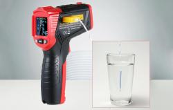 Habotest Digitální laserový pyrometr HT651D, měřič vlhkosti