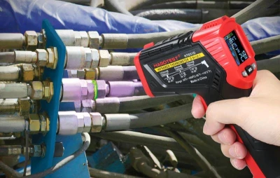 Habotest Digitální laserový pyrometr HT651D, měřič vlhkosti
