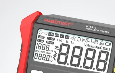 Habotest Digitálny RCD / tester odporu slučky HT5910