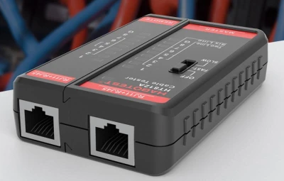 Habotest Tester síťových kabelů HT812A RJ45/RJ14/RJ12/RJ9