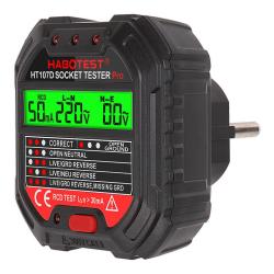 Habotest Zkoušečka zásuvek s digitálním displejem HT107D