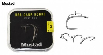Háček Mustad BBS Wide Gap vel.2 / 5ks - BEZ PROTIHROTU!