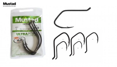 Háček Mustad Catfish vel.8/0 / 3ks