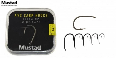 Háček Mustad XV2 Wide Gap vel.2 / 10ks