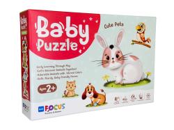 Hafotoys dětské puzzle roztomilá zvířátka 13 dílků Hafotoys dětské puzzle roztomilá zvířátka 13 dílků