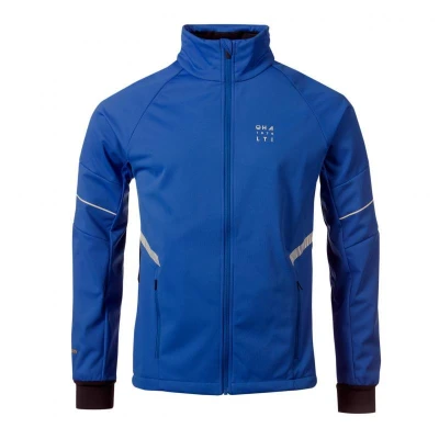 Halti Seefeld M XCT Softshell 2021 modrý pánský běžecký set POUZE S - U35 (VÝPRODEJ)
