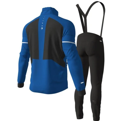Halti Seefeld M XCT Softshell 2021 modrý pánský běžecký set POUZE S - U35 (VÝPRODEJ)