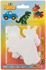 HAMA Midi podložka na zažehlovací korálky auto + zvířátka set 3ks na kartě HAMA Midi podložka na zažehlovací korálky auto + zvířátka set 3ks na kartě