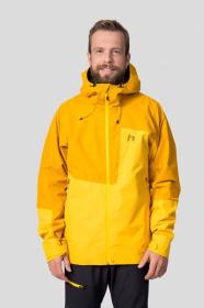 Hannah Alagan spectra yellow/golden yellow 2022 pánská nepromokavá bunda + šátek Kilpi