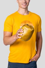 Hannah Arden golden yellow stripe 2022 pánská péřová bunda + šátek Kilpi