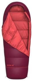Hannah Bivak JR 200 rhododendron/poppy red 2022 spací pytel POUZE pro postavu do 145 cm - levý (VÝPRODEJ)