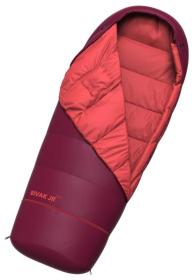 Hannah Bivak JR 200 rhododendron/poppy red 2022 spací pytel POUZE pro postavu do 145 cm - levý (VÝPRODEJ)