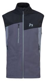 Hannah Carsten Vest anthracite/stormy we 2023 pánská softshellová vesta