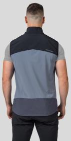 Hannah Carsten Vest anthracite/stormy we 2023 pánská softshellová vesta