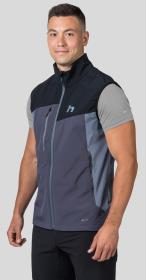 Hannah Carsten Vest anthracite/stormy we 2023 pánská softshellová vesta