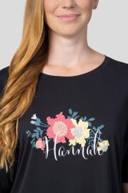 Hannah Clea anthracite 2022 dámské tričko