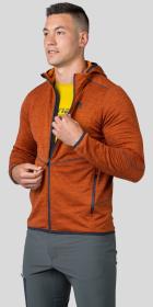 Hannah Damar Hoody burnt orange mel 2023 pánská mikina