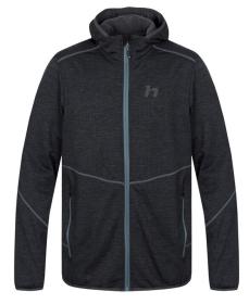 Hannah Damar Hoody dark gray mel 2022 pánská mikina