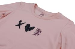 Hannah Elika crystal pink 2021 dámské tričko dlouhý rukáv