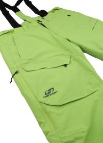 Hannah Kasey lime green 2021 pánské lyžařské kalhoty