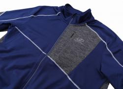 Hannah Maddox twilight blue/light gray mel 2021 pánská mikina