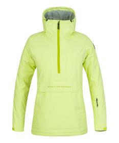 Hannah Megie sunny lime 2023 dámska lyžiarska bunda