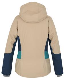 Hannah Naomi safari/midnight navy 2022 dámská lyžařská bunda + šátek Kilpi