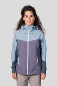 Hannah Pulla blue fog/shark 2022 dámská softshell bunda