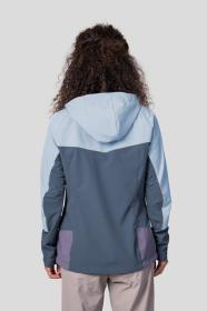 Hannah Pulla blue fog/shark 2022 dámská softshell bunda
