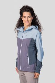 Hannah Pulla blue fog/shark 2022 dámská softshell bunda